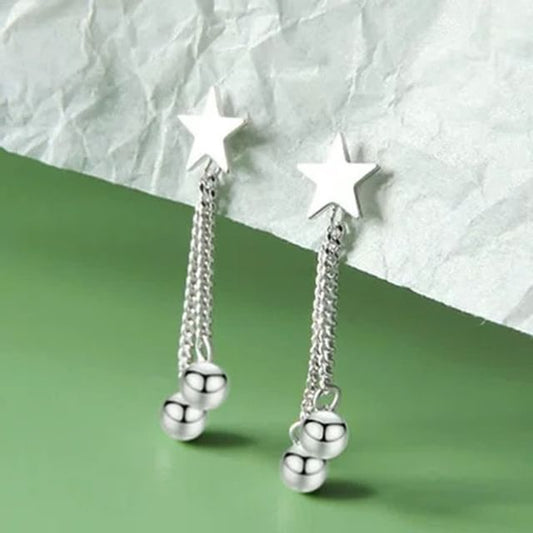 Star Alloy Dangle Earring