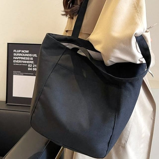 Bag Canvas Plain Tote
