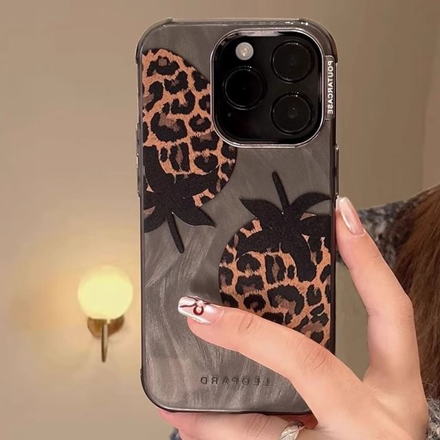 Leopard Print Case Phone