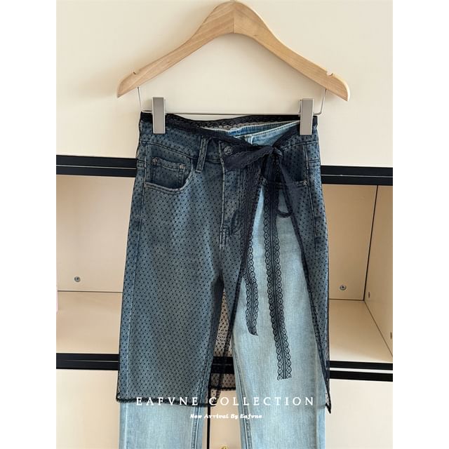 (Various Designs) Half Skirt Lace Apron