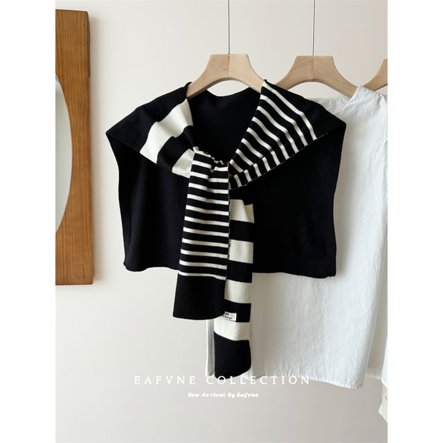 Shawl Knit Striped