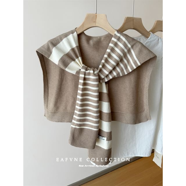 Shawl Knit Striped