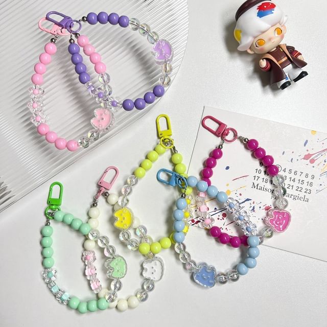 Bead Phone Rabbit Strap