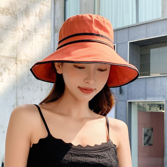 Striped Bucket Hat