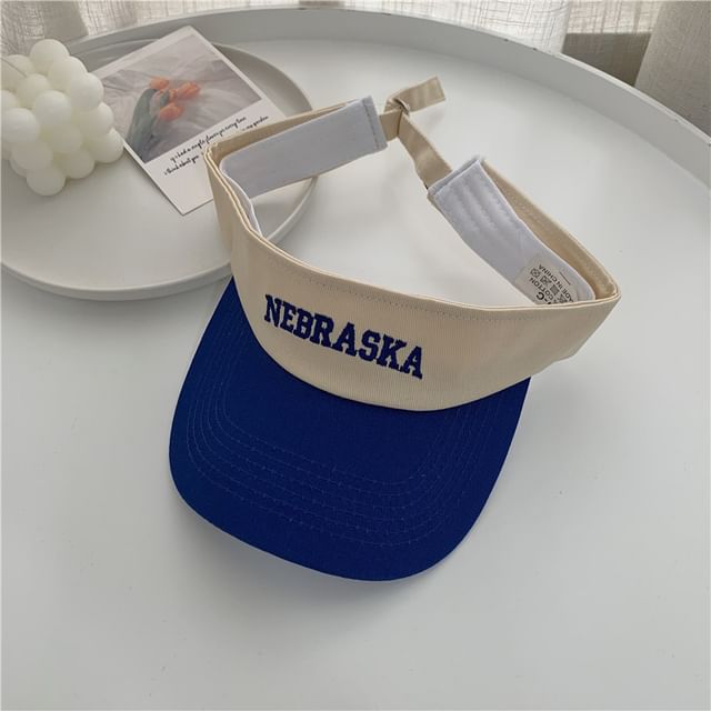 Lettering Sun Cap