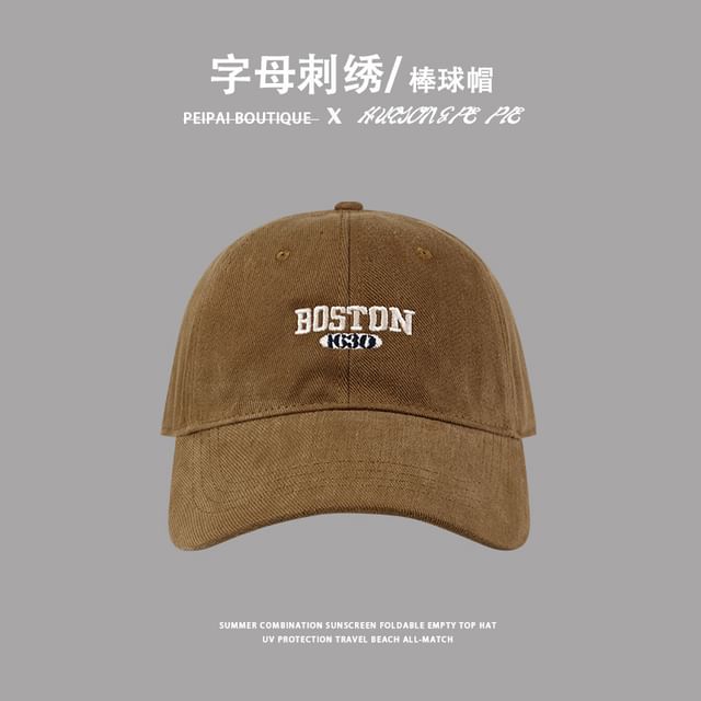 Cap Embroidered Lettering