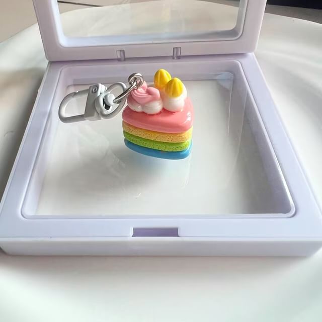 Cake Bag Charm Keyring (Various Designs) MK19794