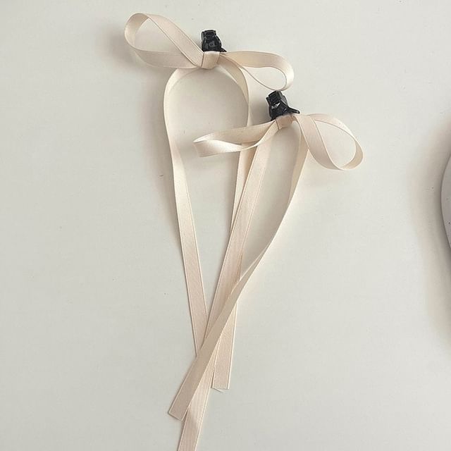 Set of 2: Ribbon Hair Clip