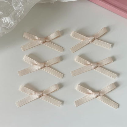 Set of 6: Ribbon Hair Clip