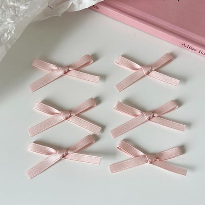 Set of 6: Ribbon Hair Clip