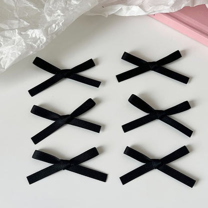 Set of 6: Ribbon Hair Clip