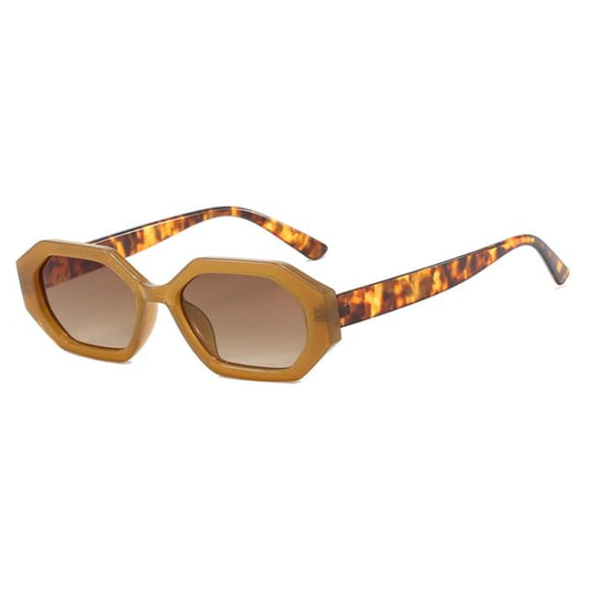 Geometric Frame Sunglasses