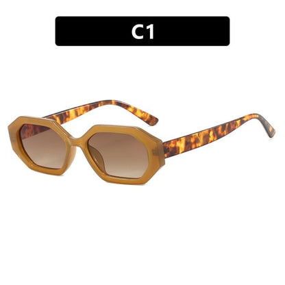 Geometric Frame Sunglasses