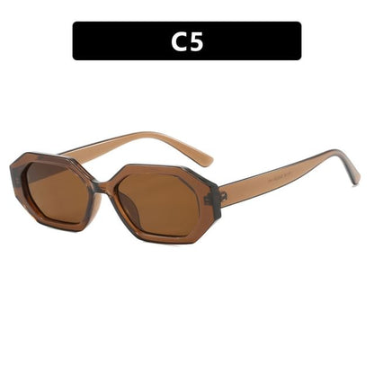 Geometric Frame Sunglasses