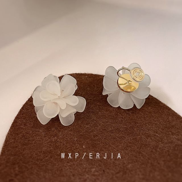 Cuff Flower Earring