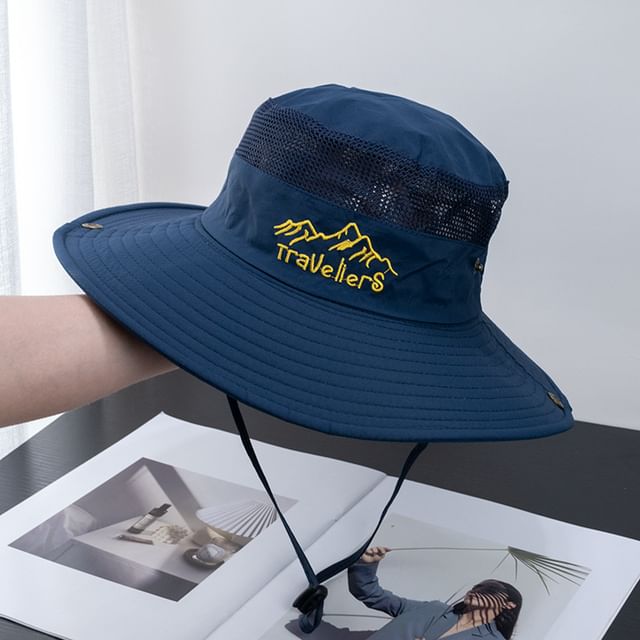 Embroidered Hiking Cap