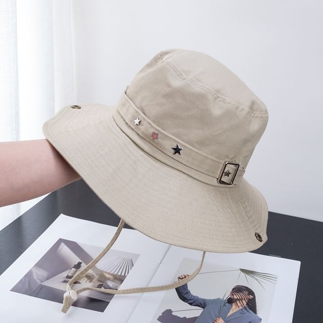 Plain Bucket Hat Buckled