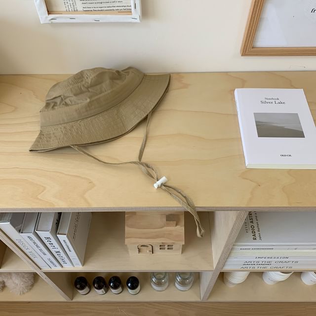 Plain Drawstring Hat Bucket