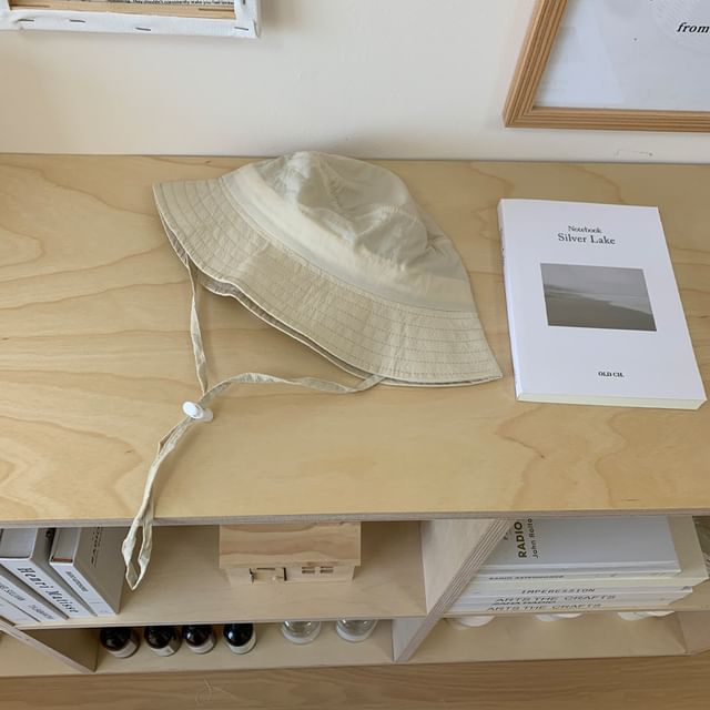 Plain Drawstring Hat Bucket