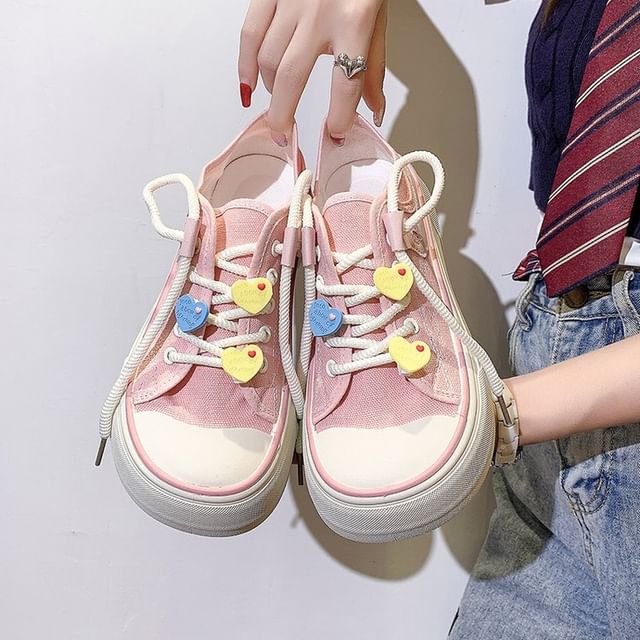 Platform Canvas Sneakers