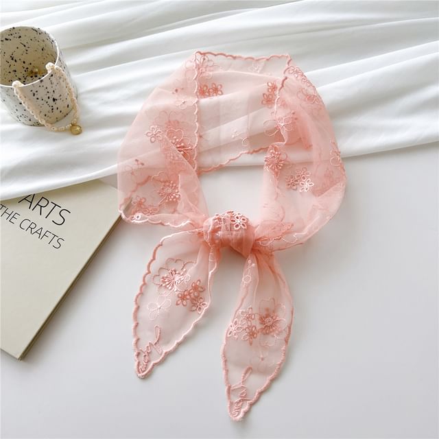 Lace Narrow Scarf