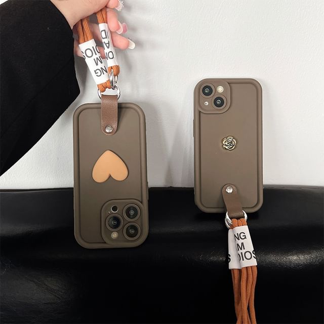 Case Strap Phone Lettering