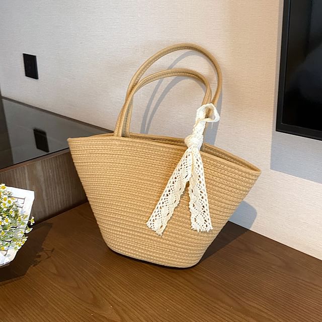 Plain Woven Tote Bag