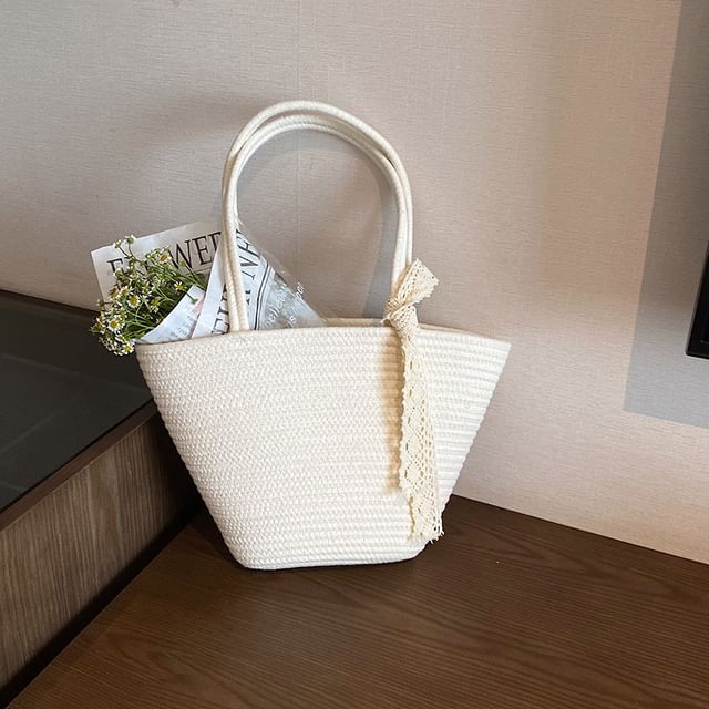 Plain Woven Tote Bag