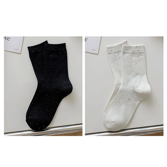 Ribbed Socks Set