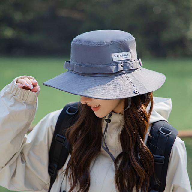 Boonie Lettering Applique Hat