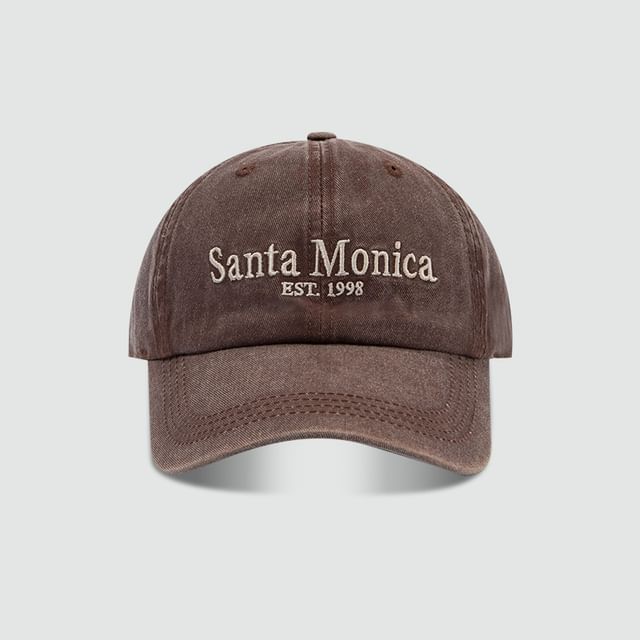 Embroidered Baseball Cap Lettering
