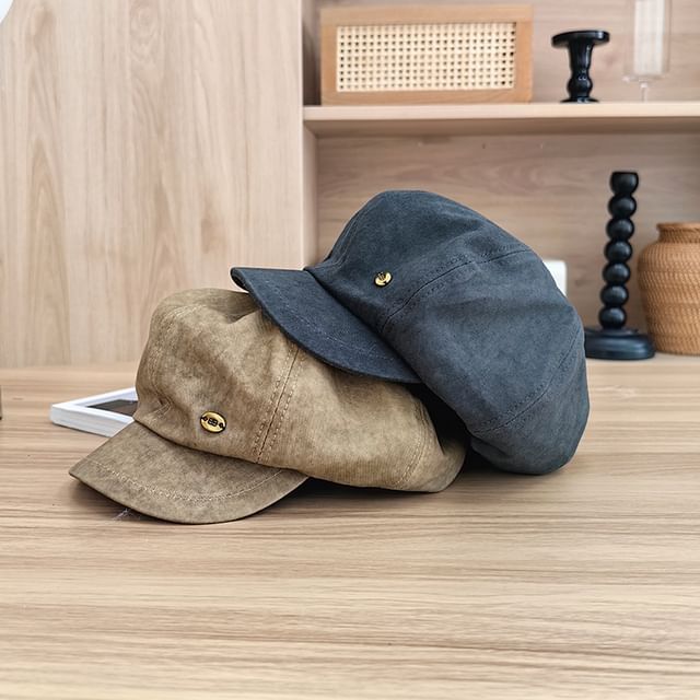 Fabric Newsboy Cap