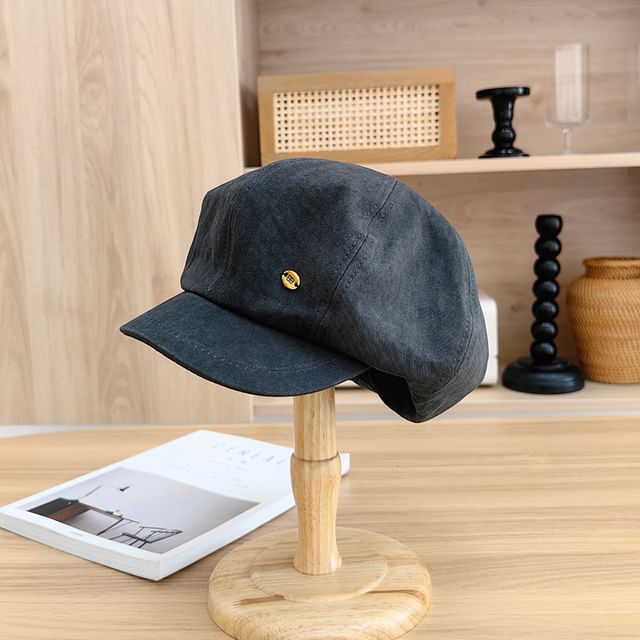 Fabric Newsboy Cap