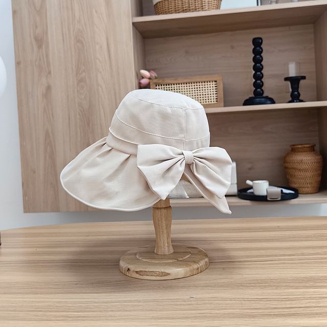 Bow Hat Plain Bucket