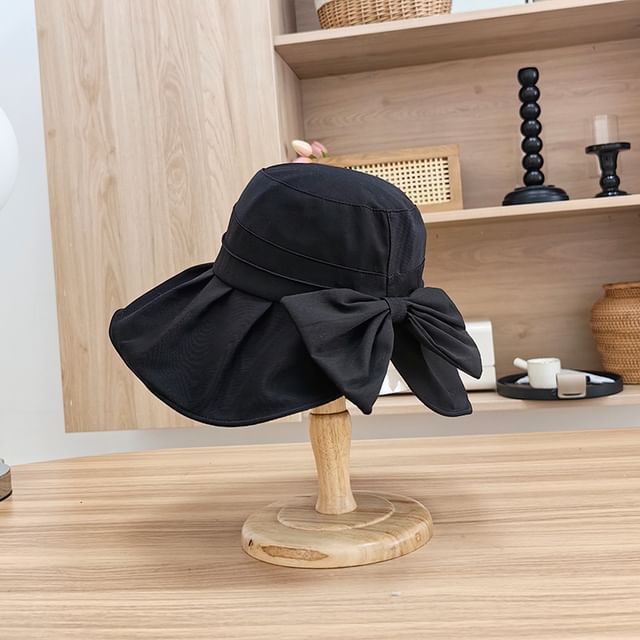 Bow Hat Plain Bucket