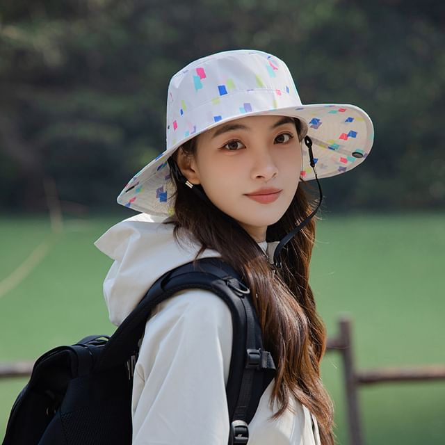 Boonie Applique Print Hat