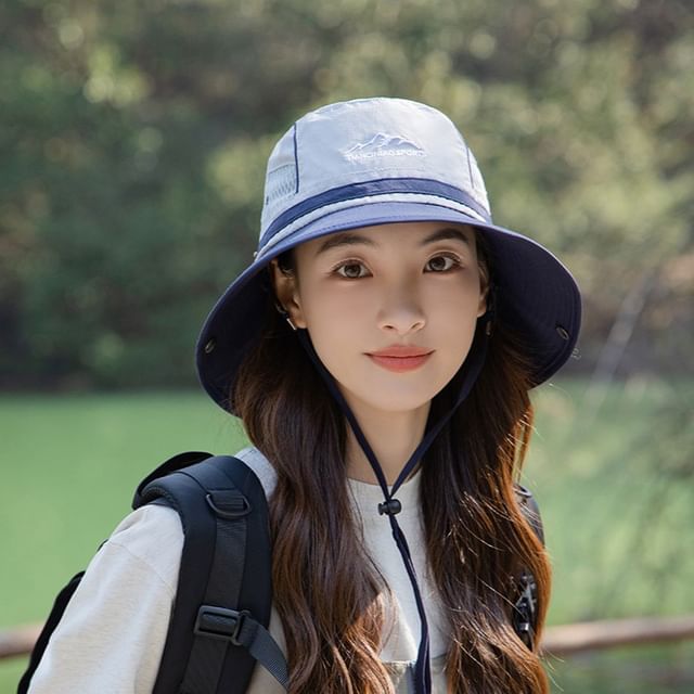 Embroidered Hat Mountain Boonie