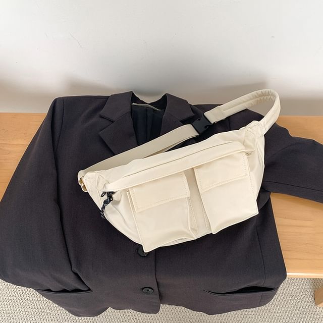 Plain Nylon Belt Bag