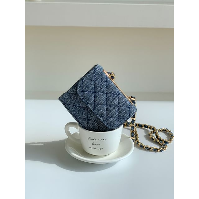 Bag Flap Chain Quilted Strap Crossbody