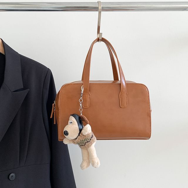 Faux Bag Leather Boston