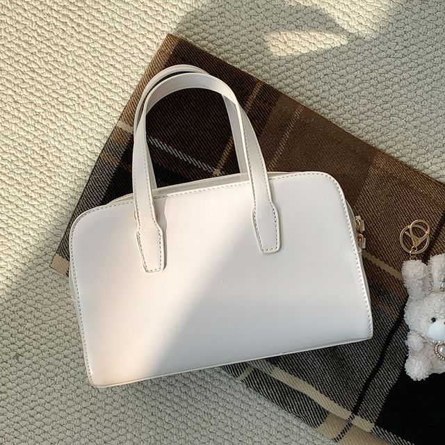 Faux Bag Leather Boston