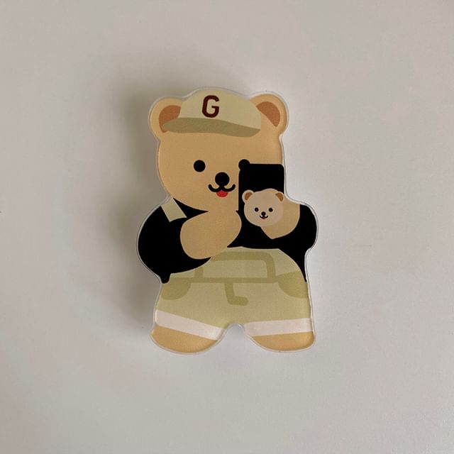 Dalmatian Bear Phone Stand