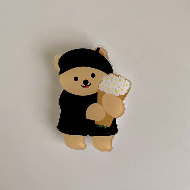 Dalmatian Bear Phone Stand