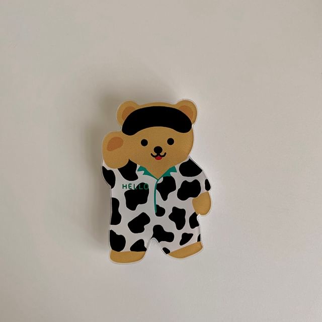 Dalmatian Bear Phone Stand