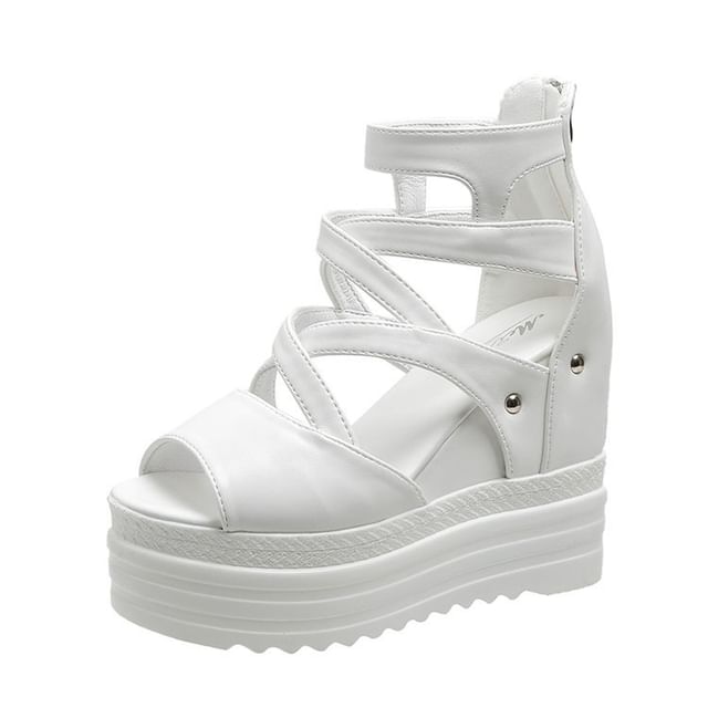 Wedge Sandals Plain Platform