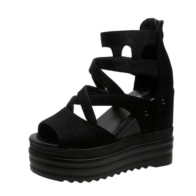 Wedge Sandals Plain Platform