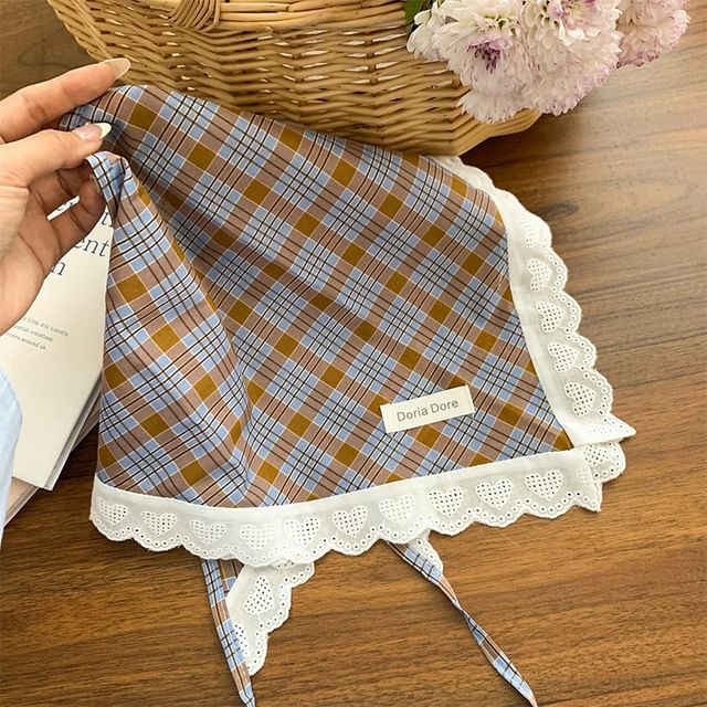 Triangle Head Trim Designs) Lace (Various Scarf