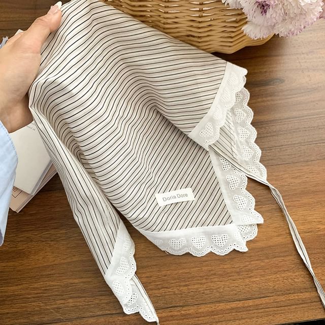 Triangle Head Trim Designs) Lace (Various Scarf