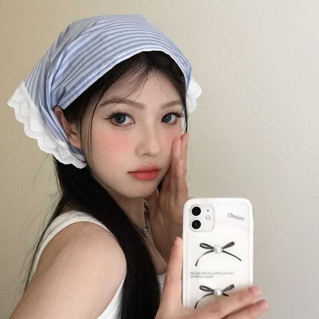 Triangle Head Trim Designs) Lace (Various Scarf