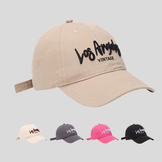 Embroidered Baseball Lettering Cap